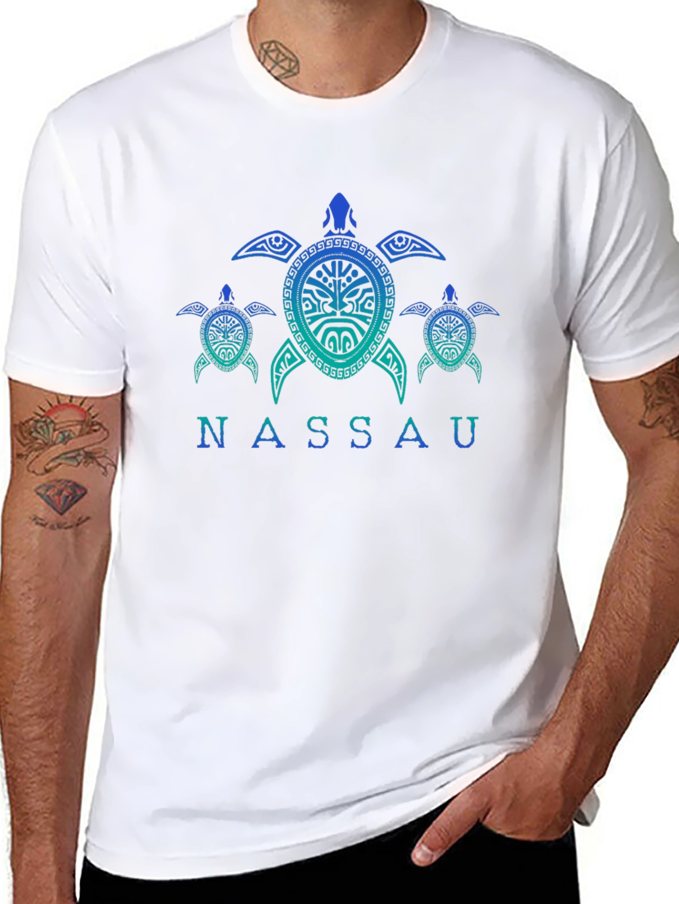 Nassau Turtles Graphic T-Shirt
