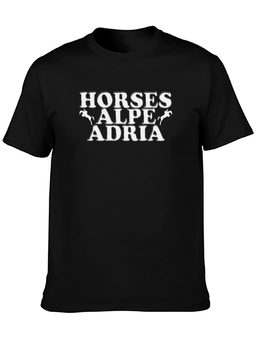 Horses Alpe Adria Black T-Shirt
