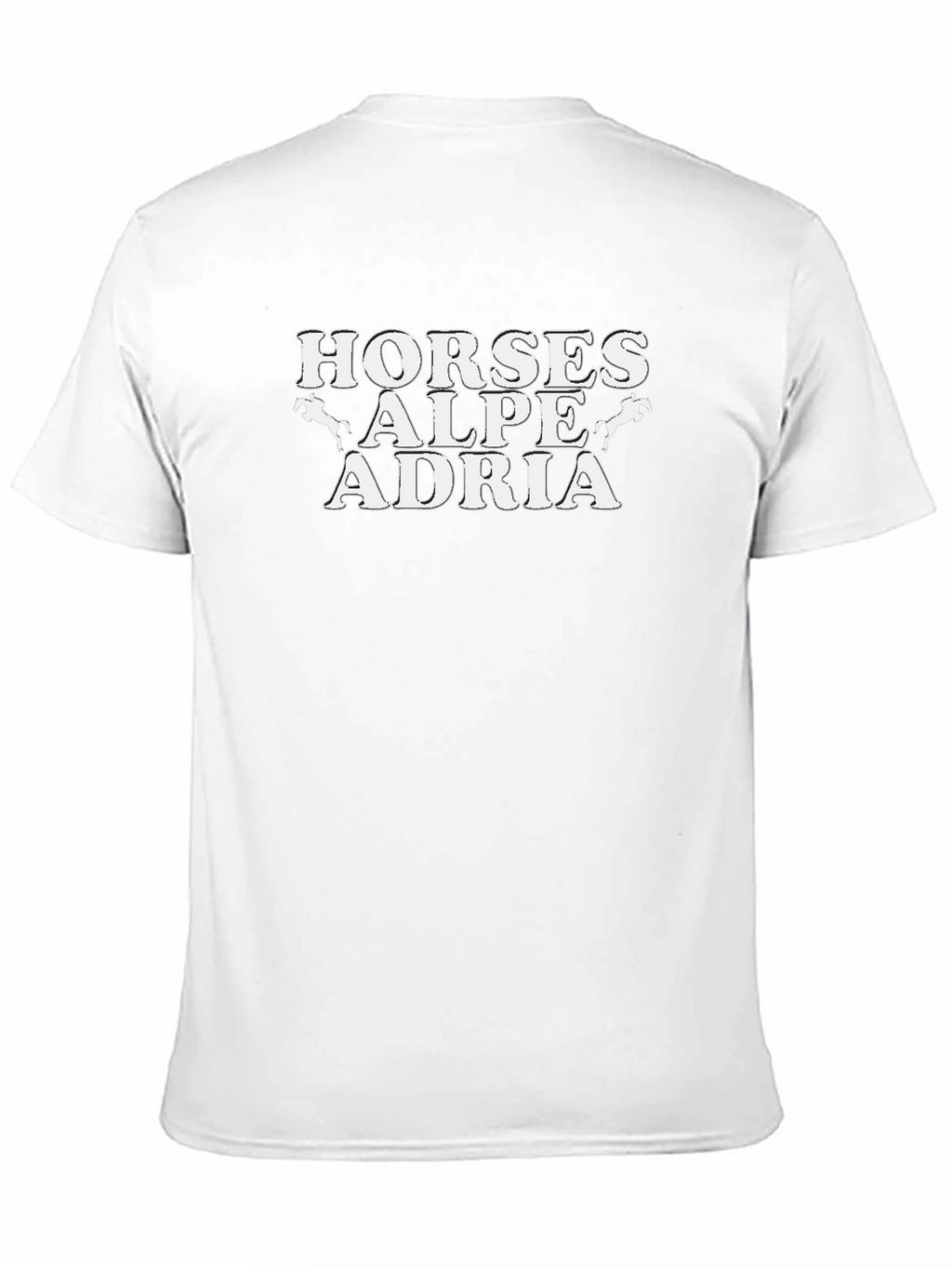 Horses Alpe Adria Black T-Shirt