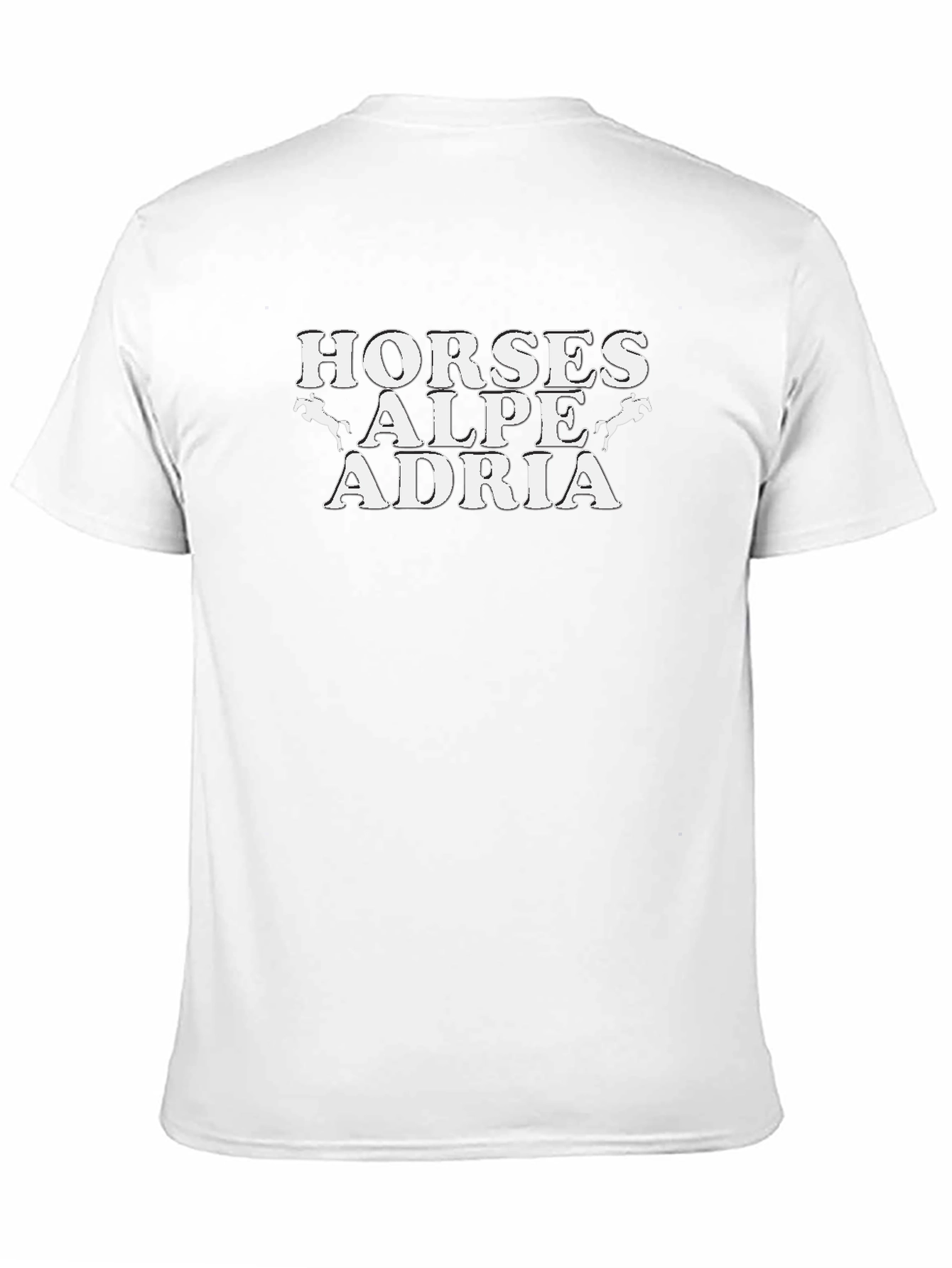 Horses Alpe Adria Black T-Shirt