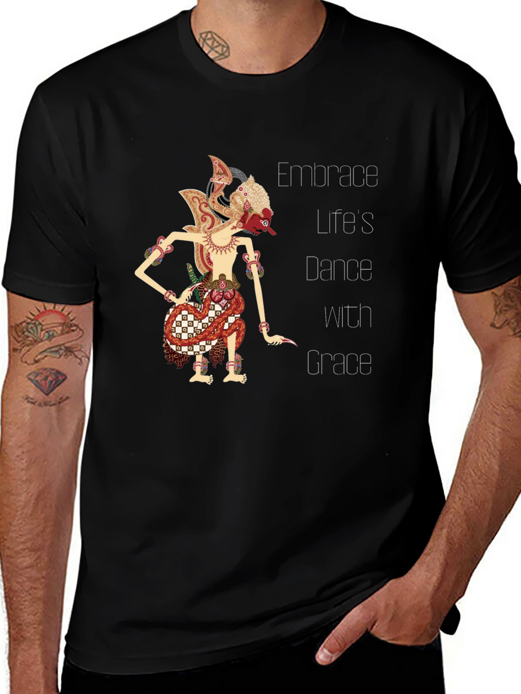 Embrace Lifes Dance Graphic Tee