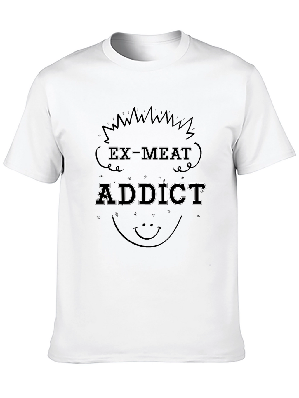 Ex-Meat Addict Graphic Tee - Black