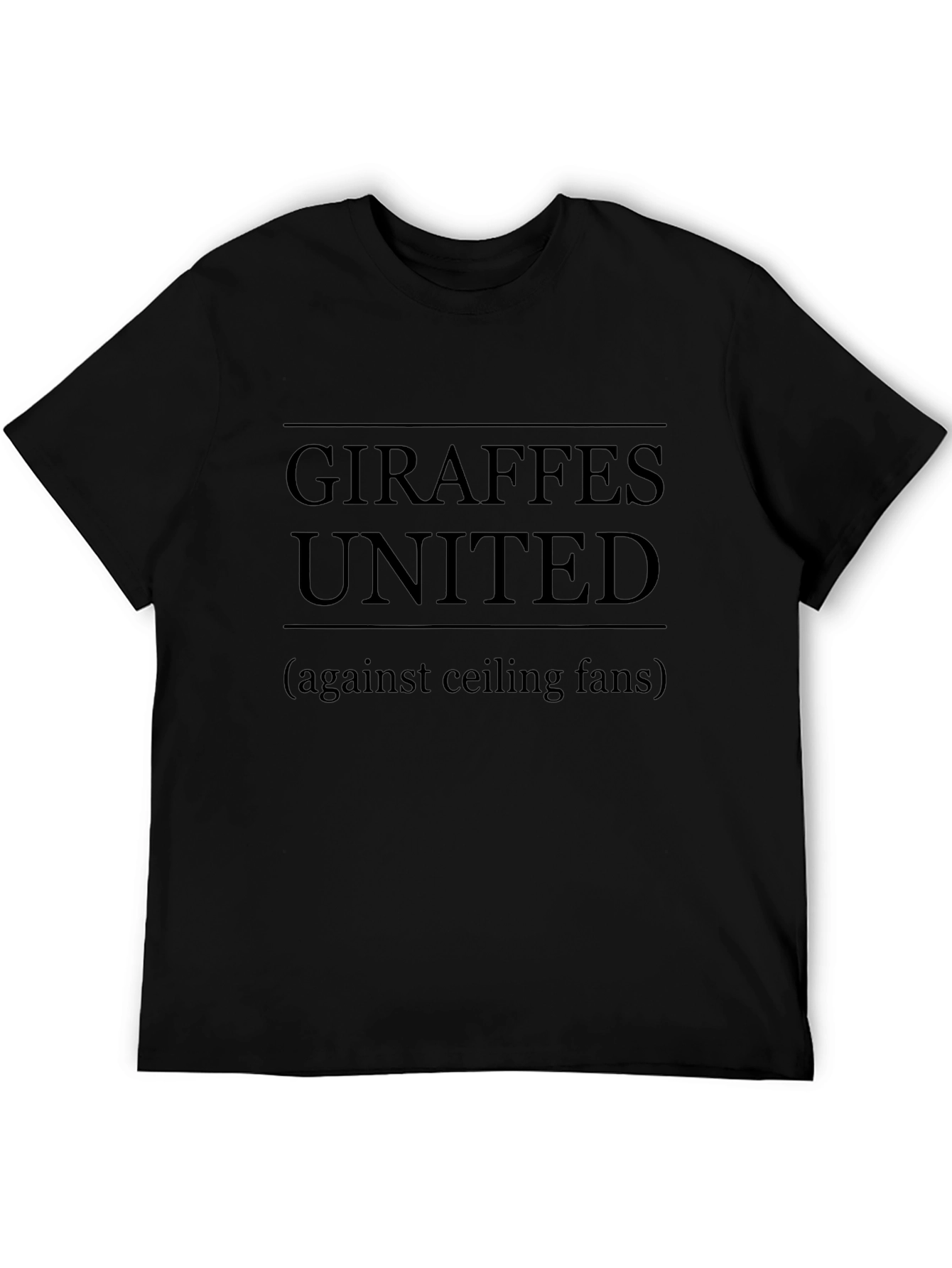 Giraffes United Graphic Tee - Anti Ceiling Fans