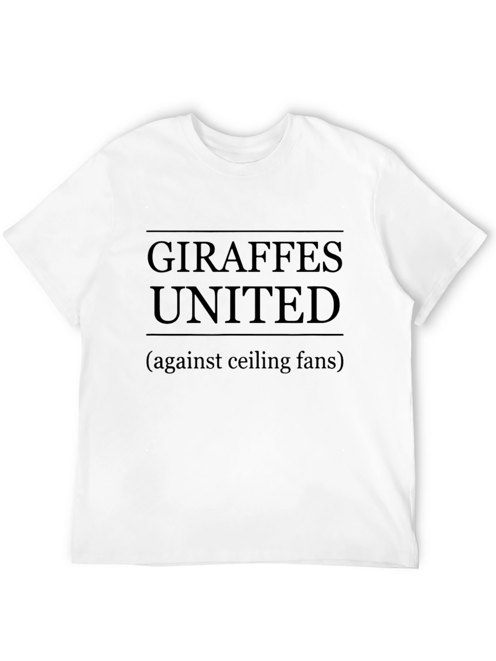 Giraffes United Graphic Tee - Anti Ceiling Fans
