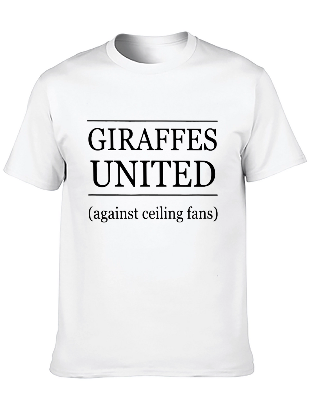 Giraffes United Graphic Tee - Anti Ceiling Fans