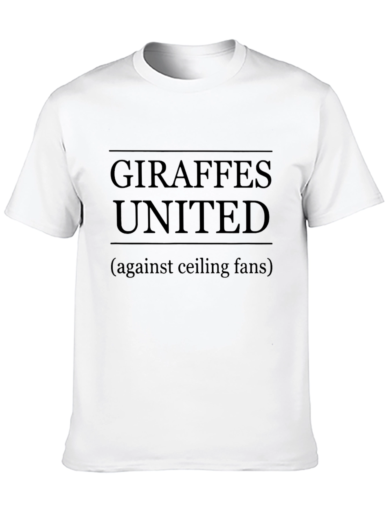 Giraffes United Graphic Tee - Anti Ceiling Fans