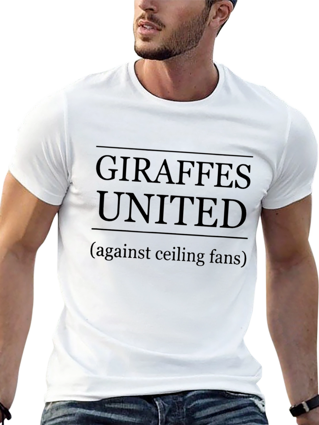 Giraffes United Graphic Tee - Anti Ceiling Fans