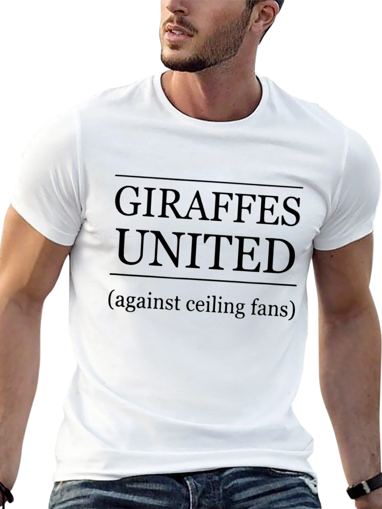 Giraffes United Graphic Tee - Anti Ceiling Fans