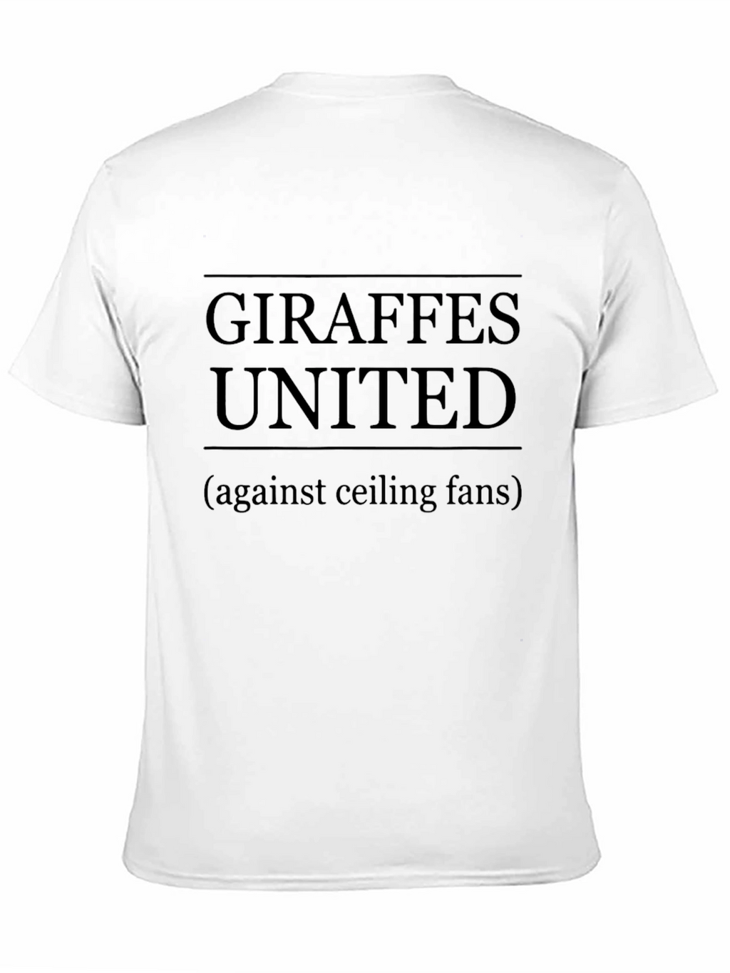 Giraffes United Graphic Tee - Anti Ceiling Fans