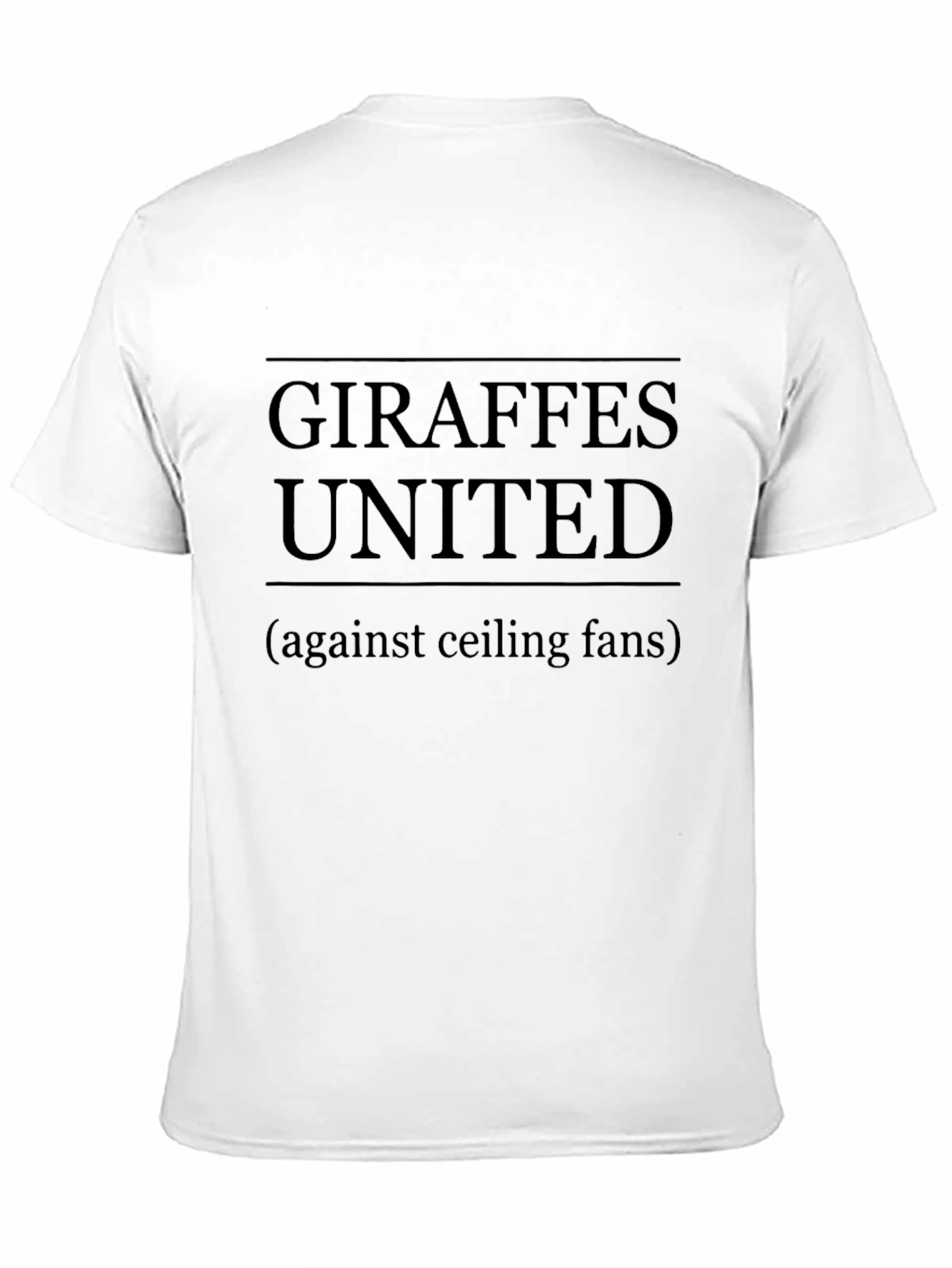 Giraffes United Graphic Tee - Anti Ceiling Fans