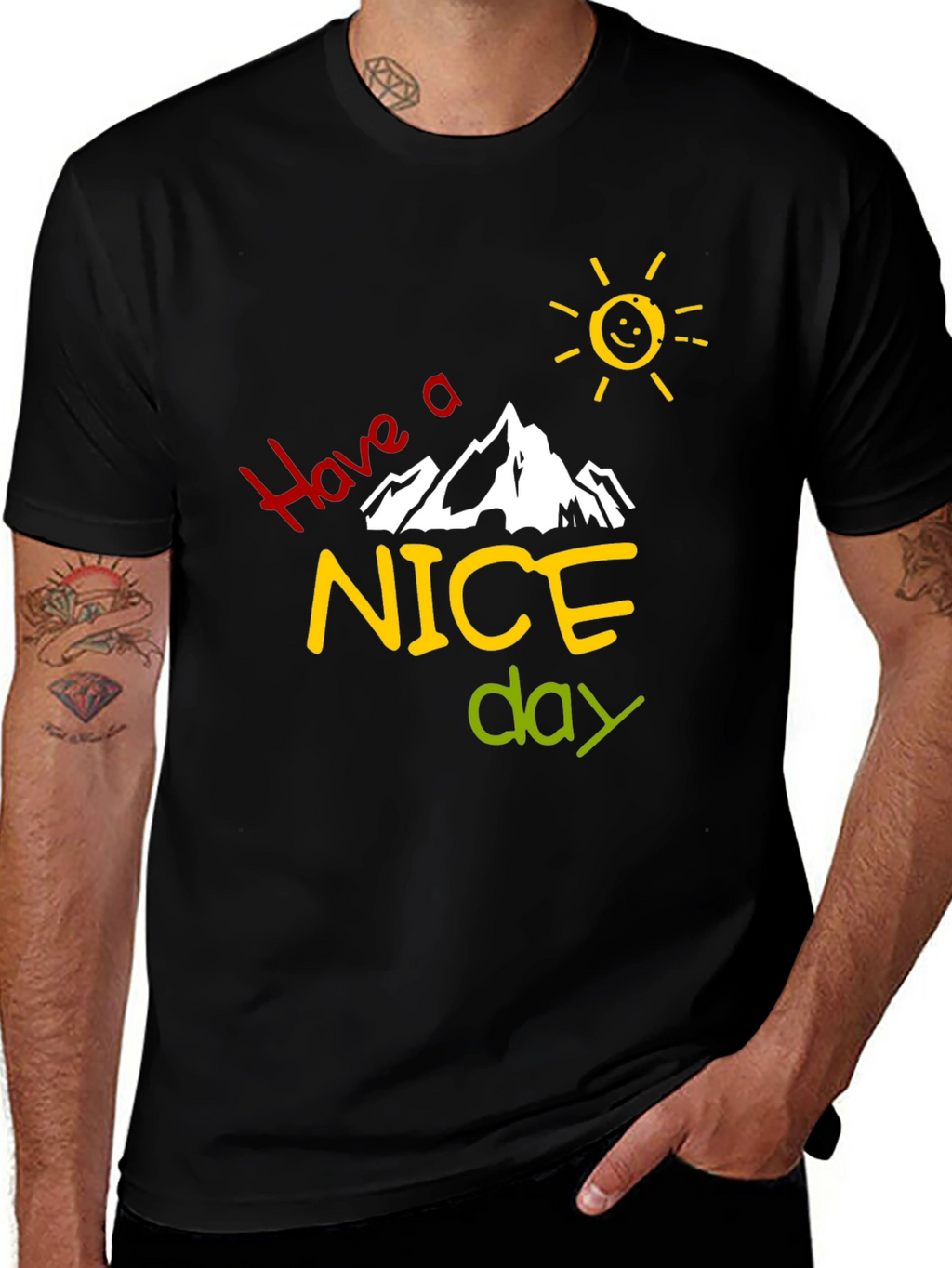 Have A Nice Day Graphic T-Shirt
