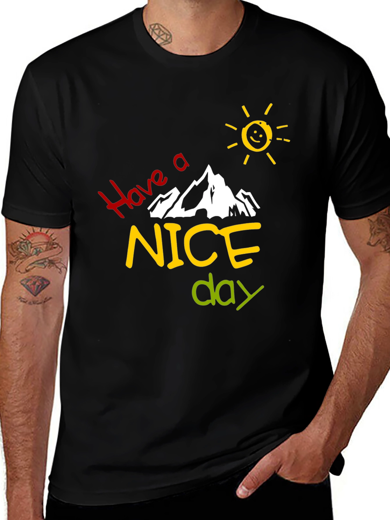 Have A Nice Day Graphic T-Shirt