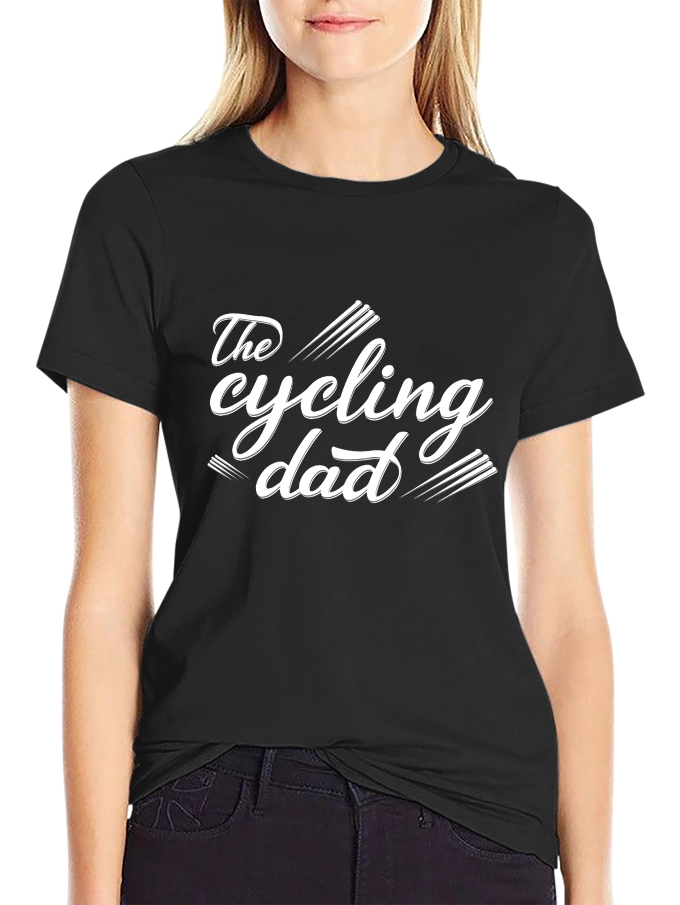 The Cycling Dad T-Shirt - Black
