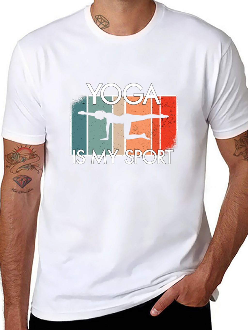Yoga is My Sport T-Shirt Black