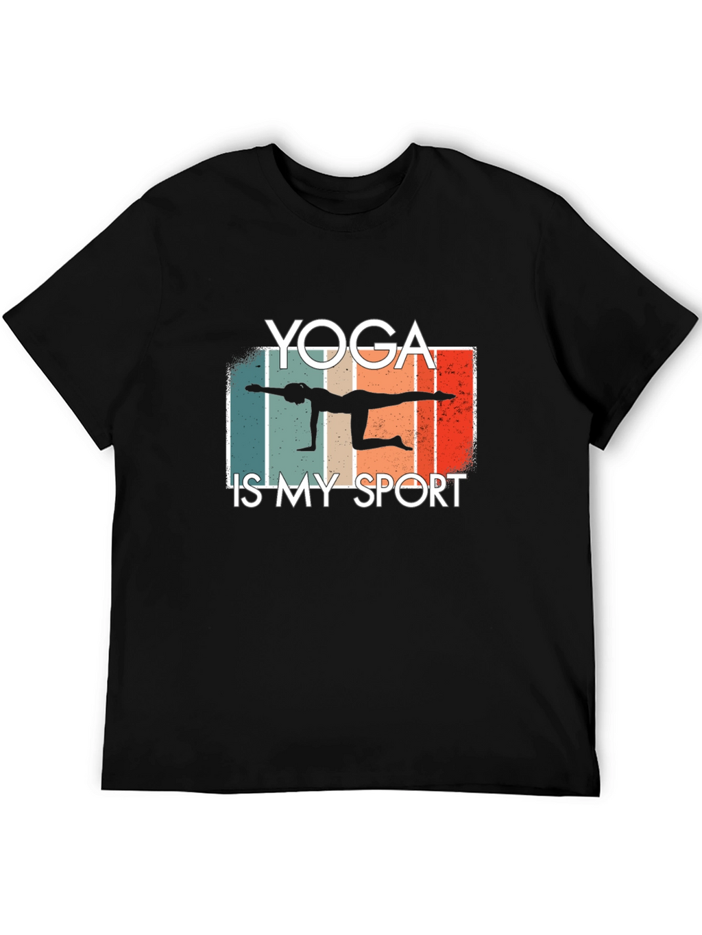 Yoga is My Sport T-Shirt Black