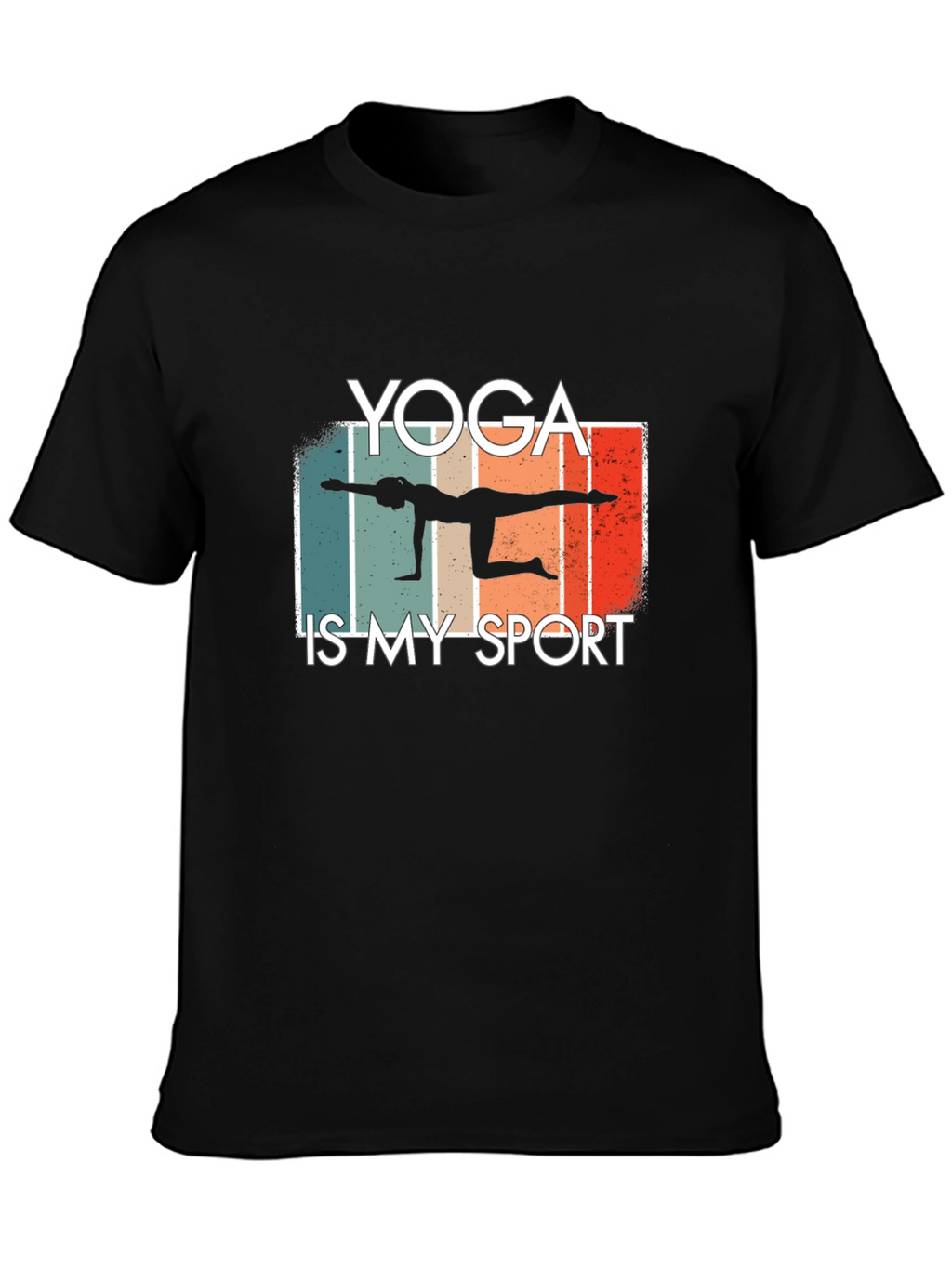 Yoga is My Sport T-Shirt Black