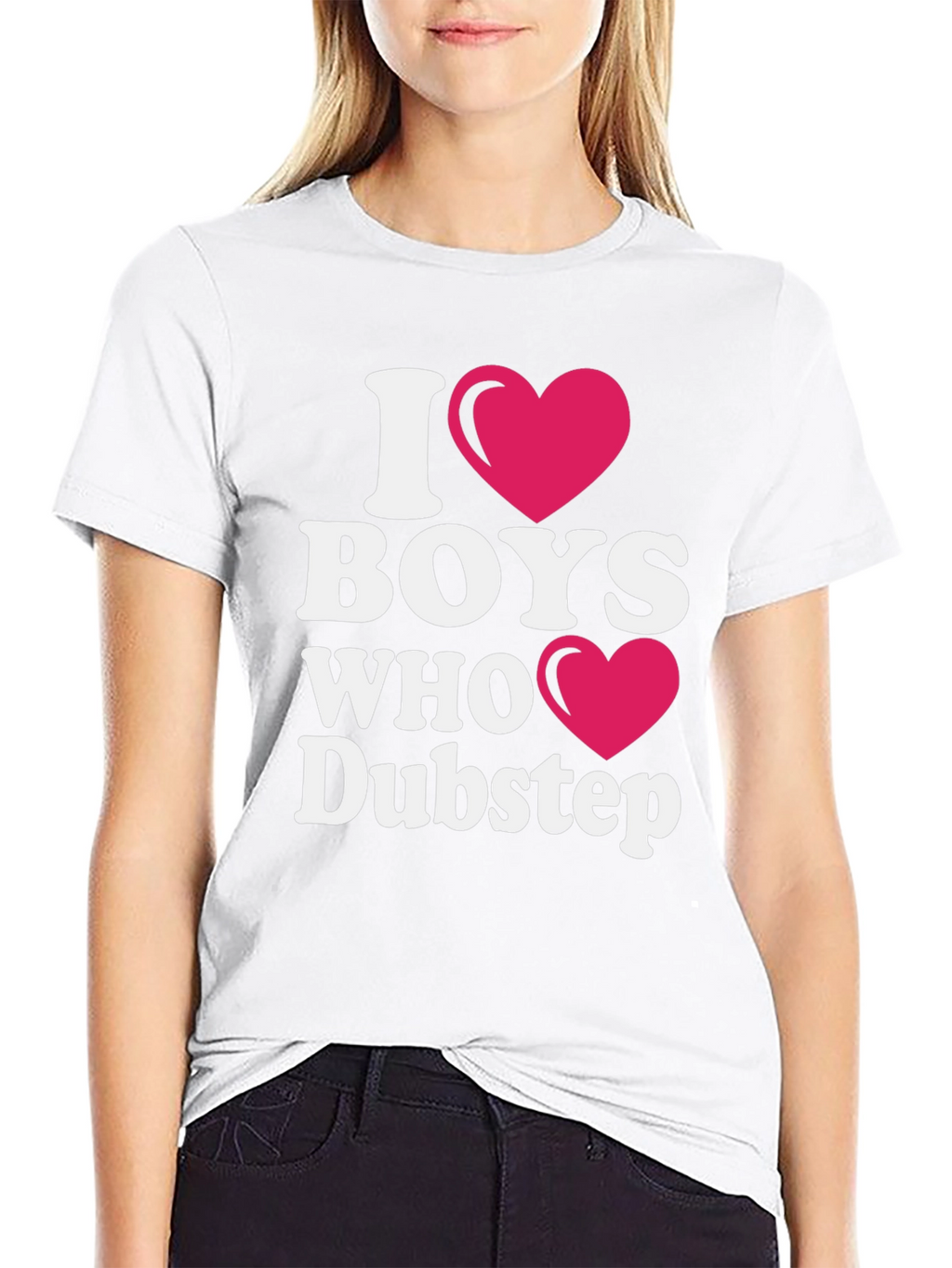 I Heart Boys Who Dubstep T-Shirt
