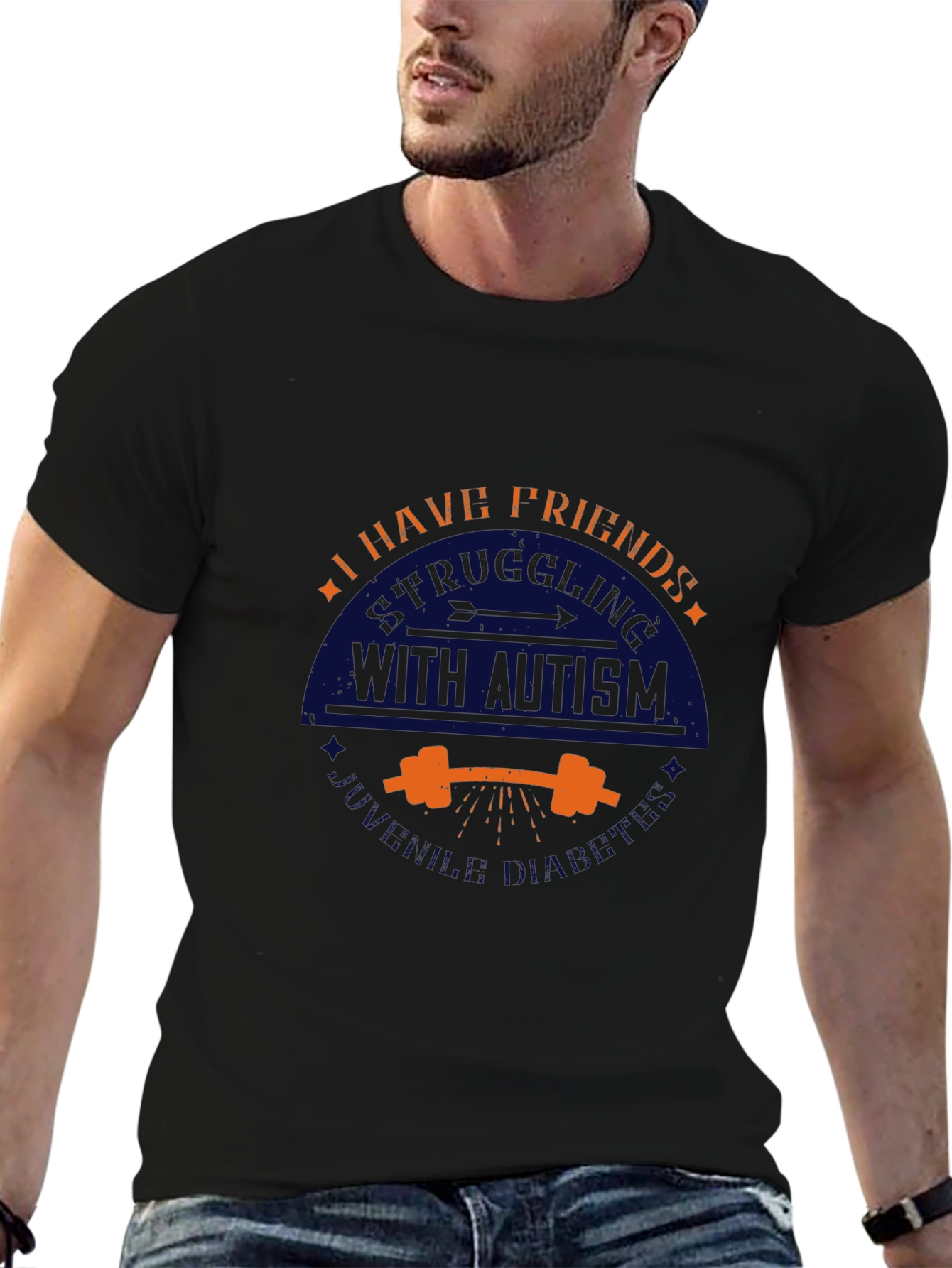 Autism Awareness T-Shirt: I Have Friends