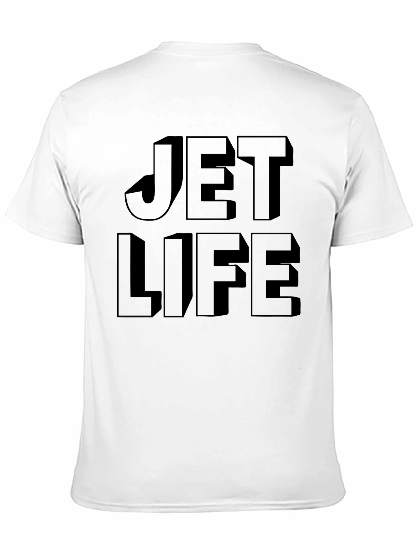 Jet Life Graphic Tee - Stylish Black T-Shirt