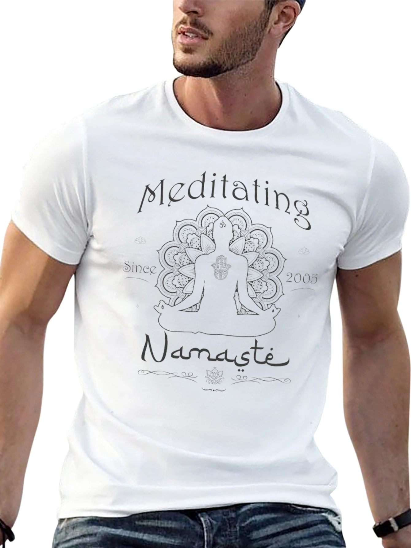 Meditating Since 2003 Namaste T-Shirt