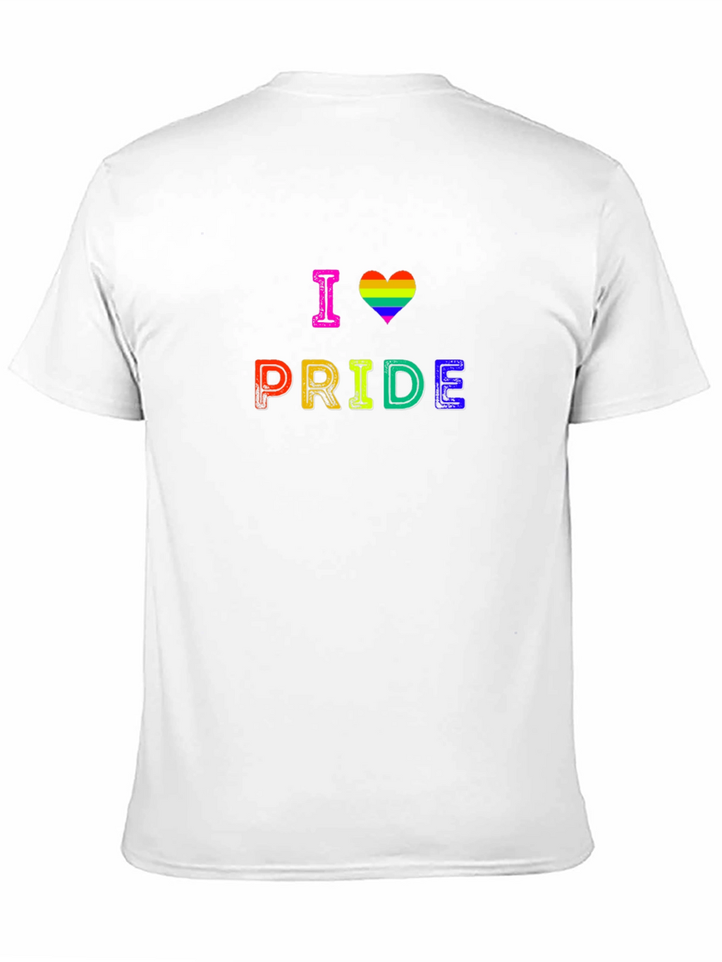 I Heart Pride Rainbow Graphic Tee - Unisex