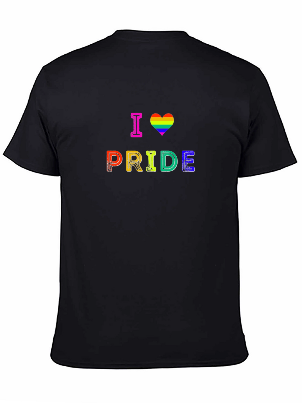 I Heart Pride Rainbow Graphic Tee - Unisex