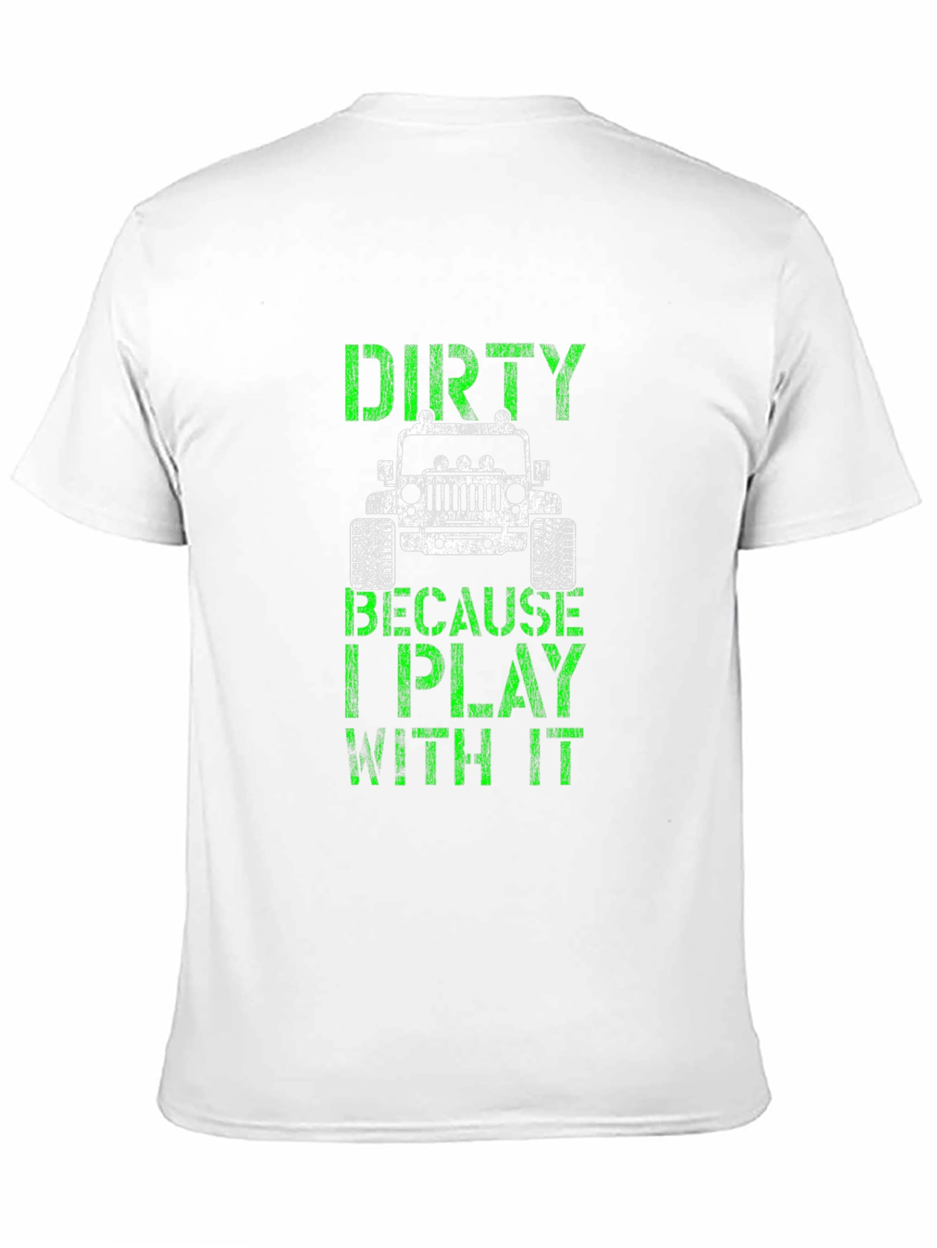Dirty Jeep Graphic T-Shirt - Off-Roading Fun!