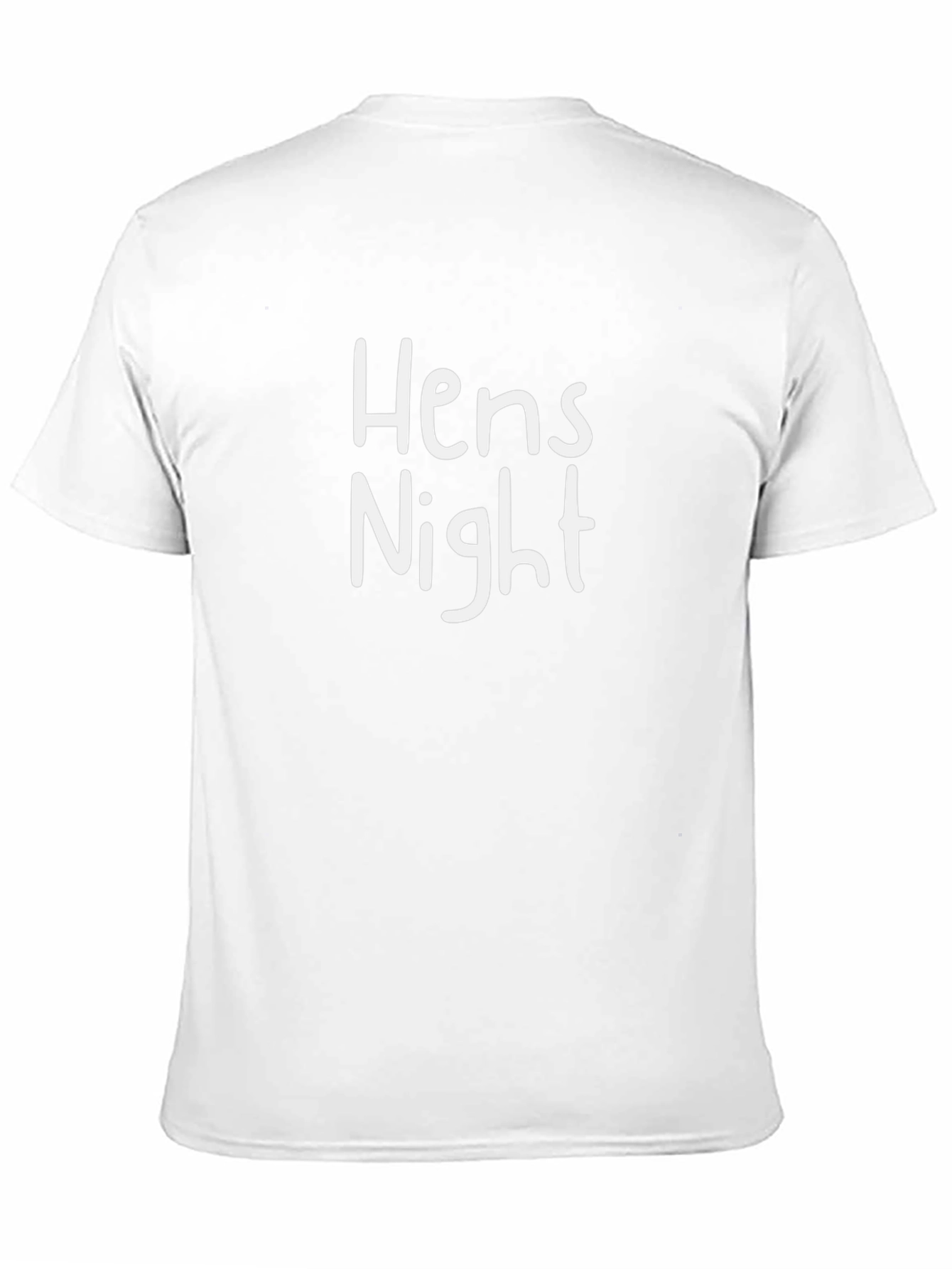 Hens Night Black Graphic T-Shirt