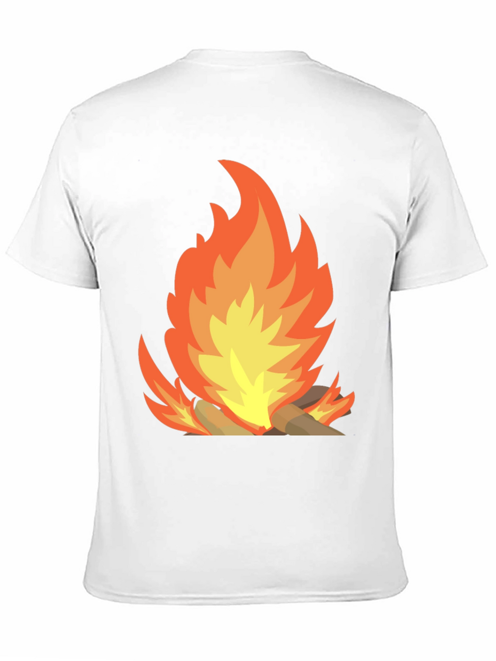 Campfire Graphic Tee - Mens Black T-Shirt