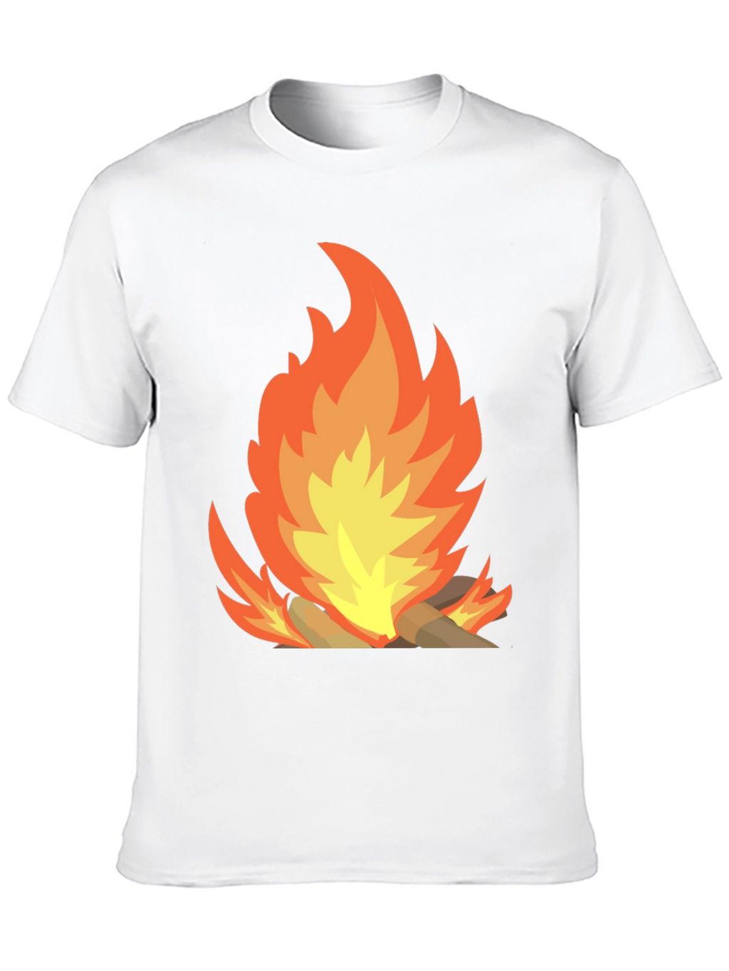 Campfire Graphic Tee - Mens Black T-Shirt