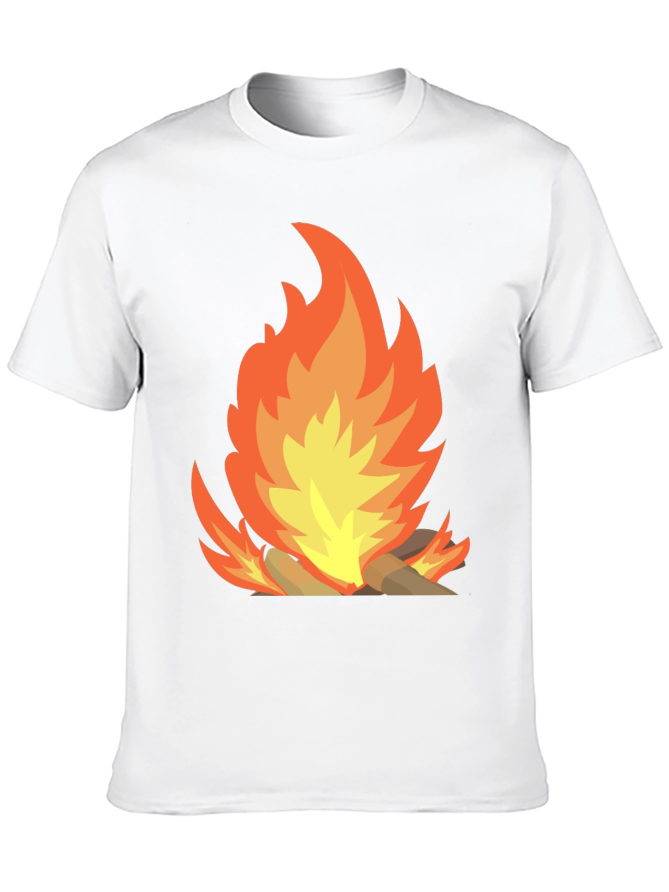 Campfire Graphic Tee - Mens Black T-Shirt