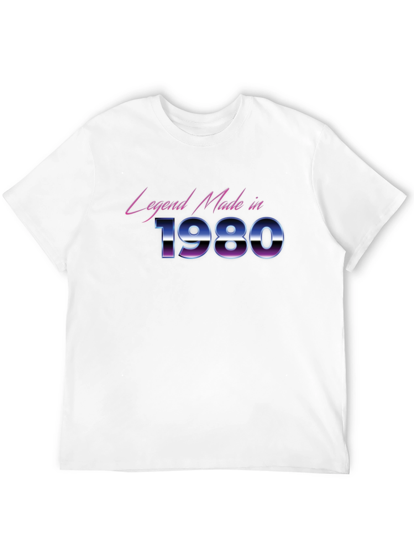 Legend Made in 1980 Black T-Shirt