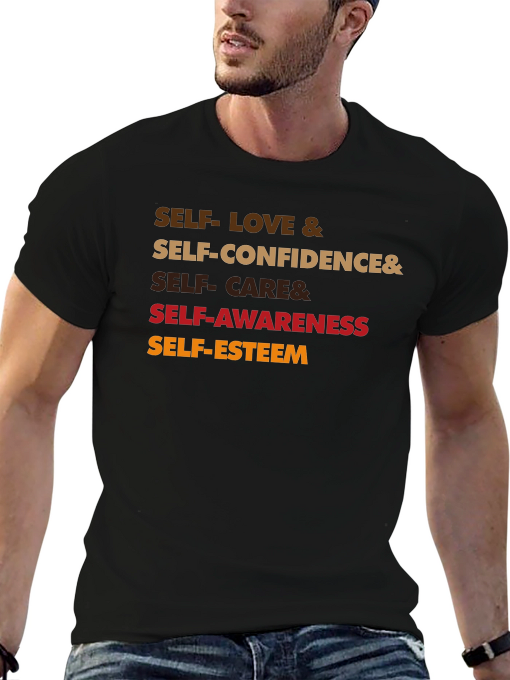 Self-Love & Confidence Graphic T-Shirt