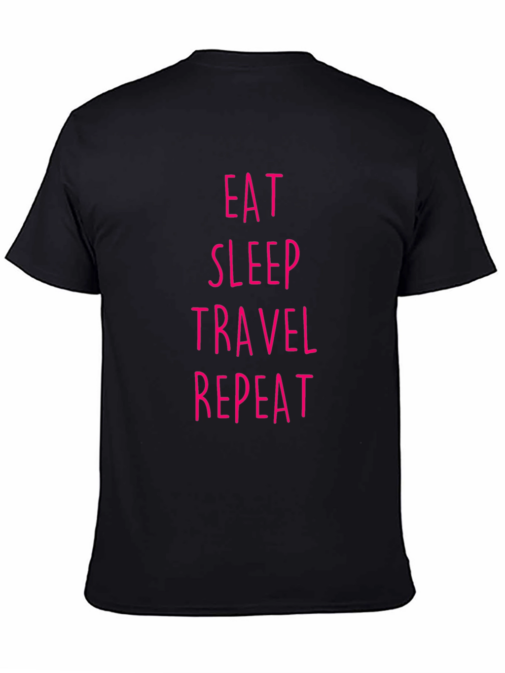 Eat Sleep Travel Repeat Graphic Tee