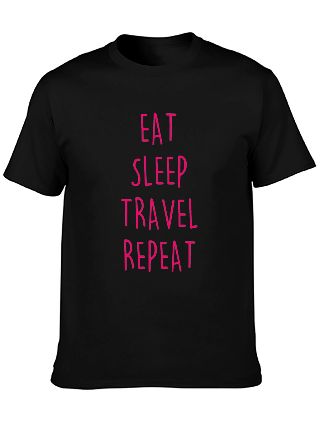 Eat Sleep Travel Repeat Graphic Tee