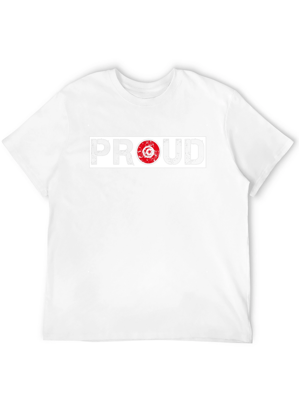Proud Tunisia Flag T-Shirt - Black