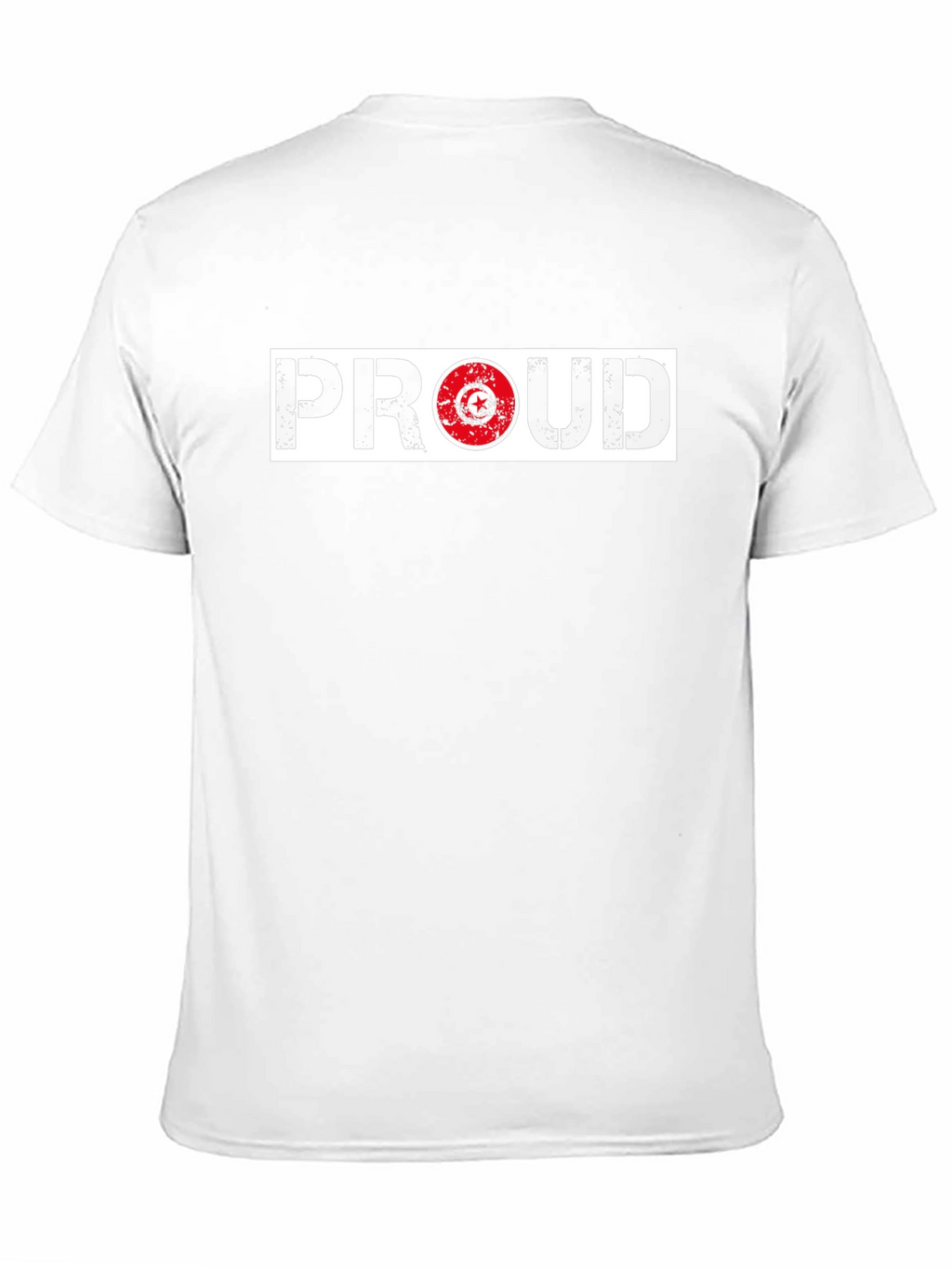 Proud Tunisia Flag T-Shirt - Black