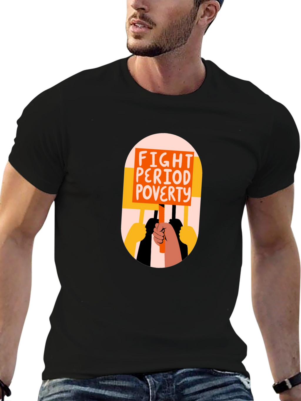 Fight Period Poverty Graphic Tee