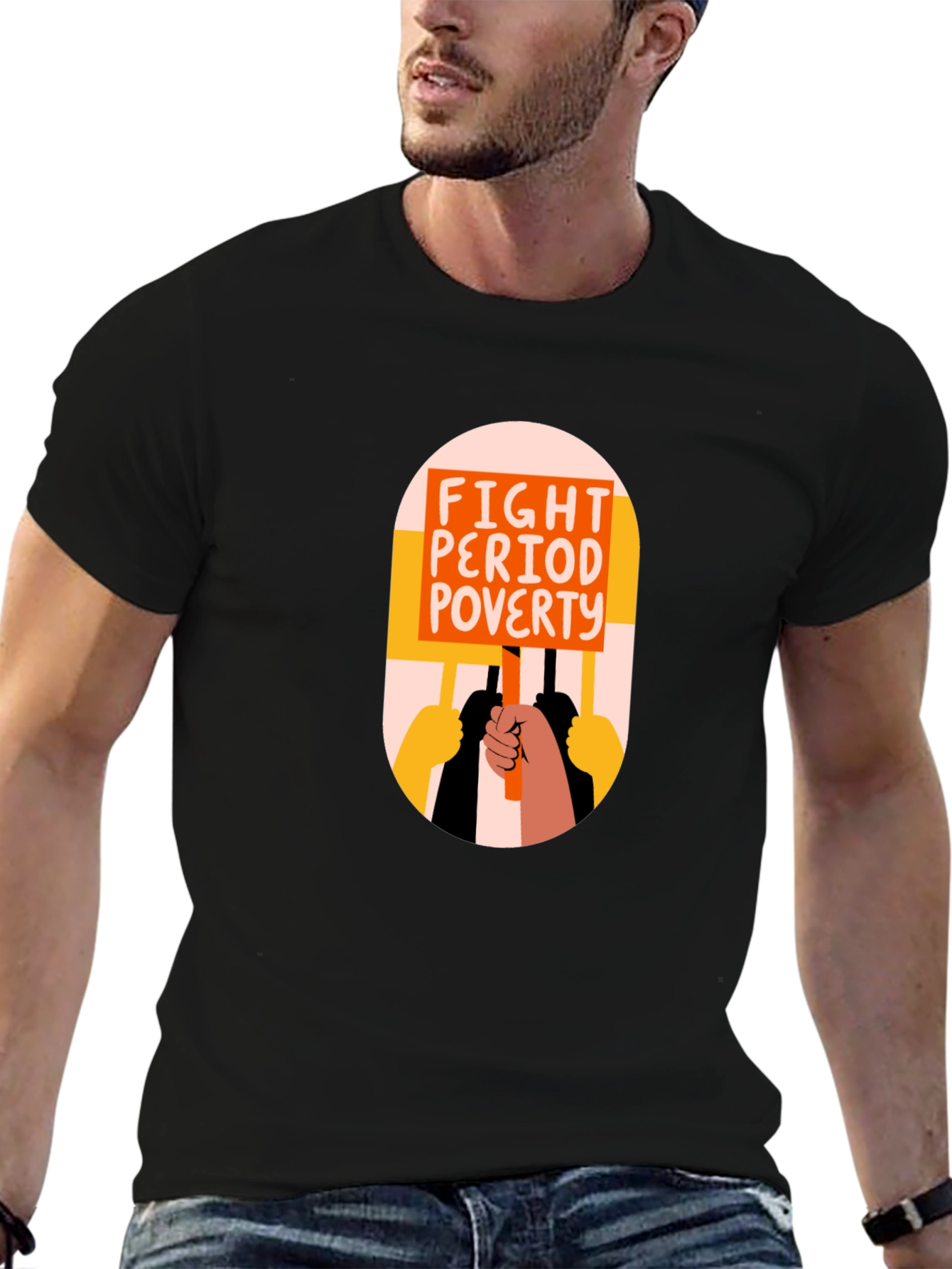 Fight Period Poverty Graphic Tee