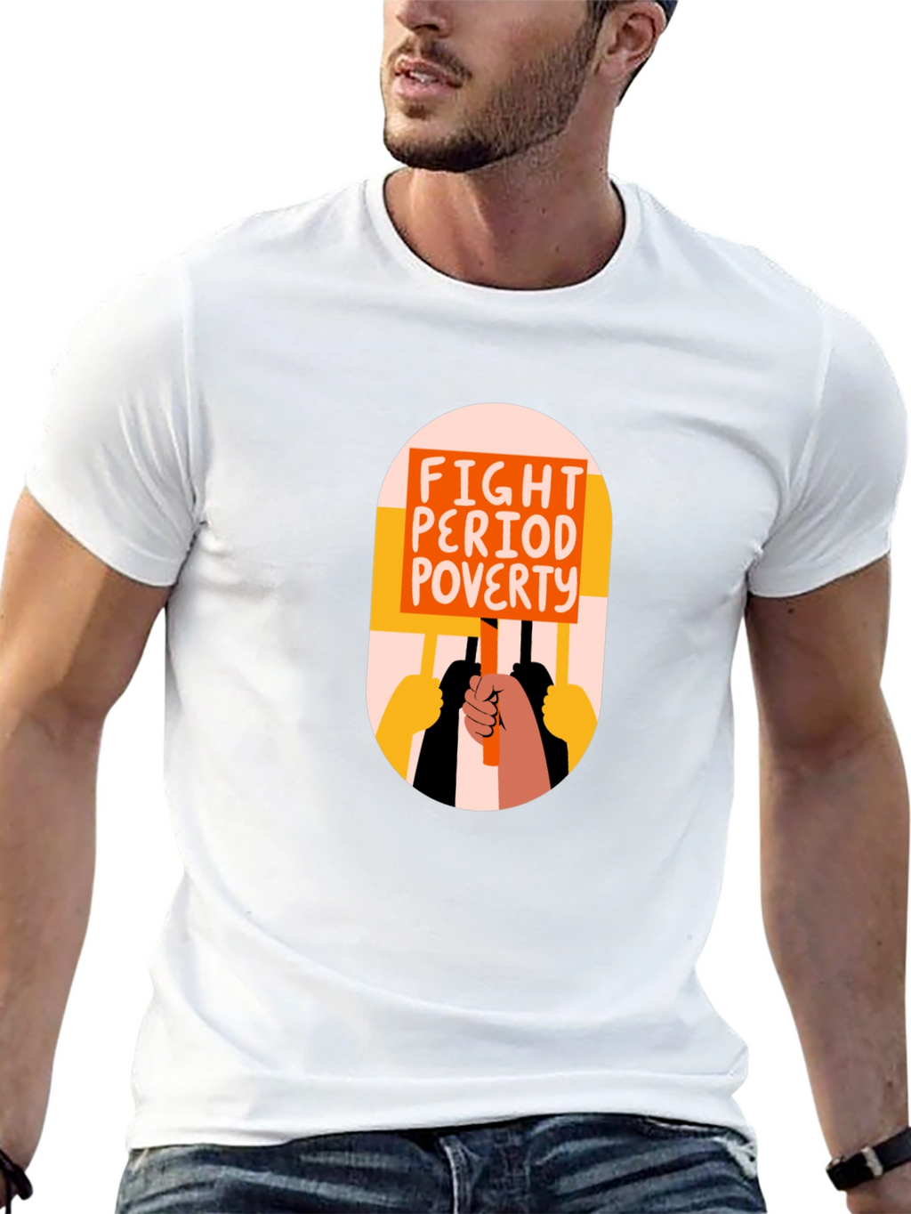 Fight Period Poverty Graphic Tee