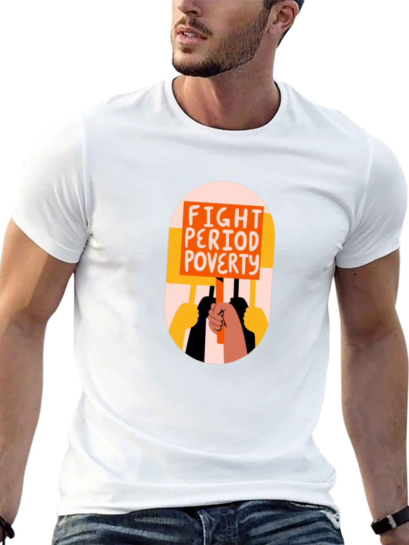 Fight Period Poverty Graphic Tee