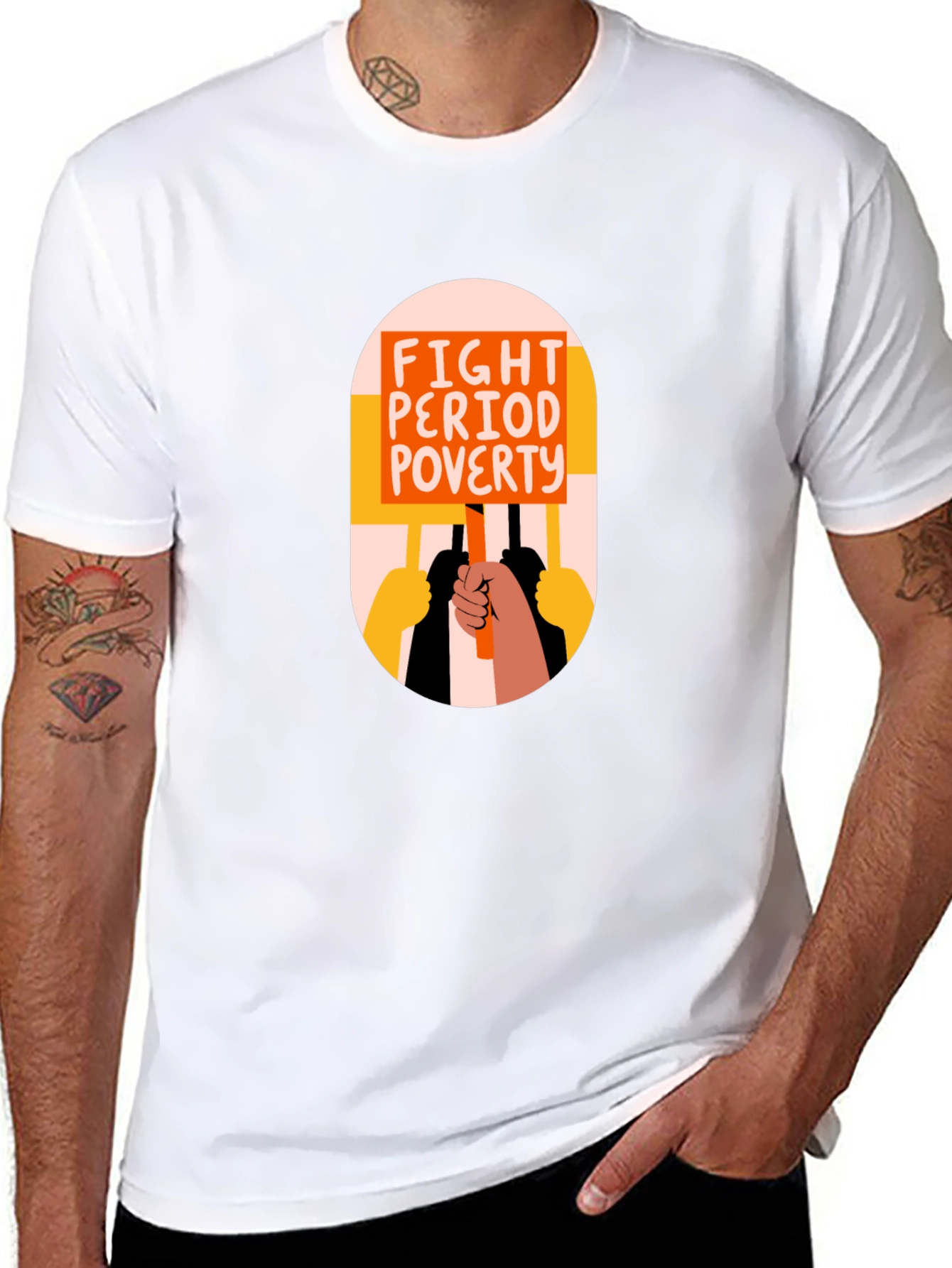 Fight Period Poverty Graphic Tee
