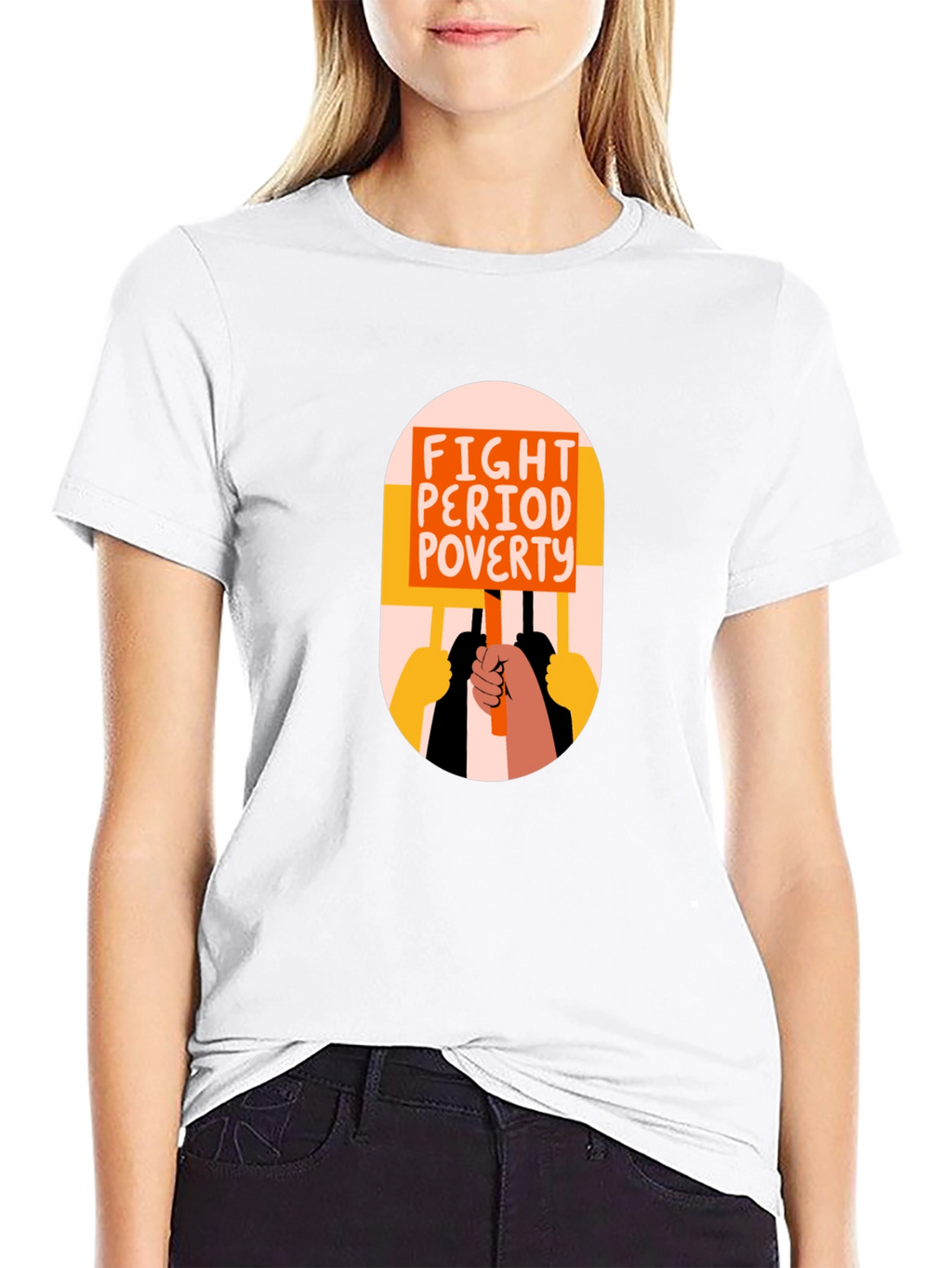 Fight Period Poverty Graphic Tee