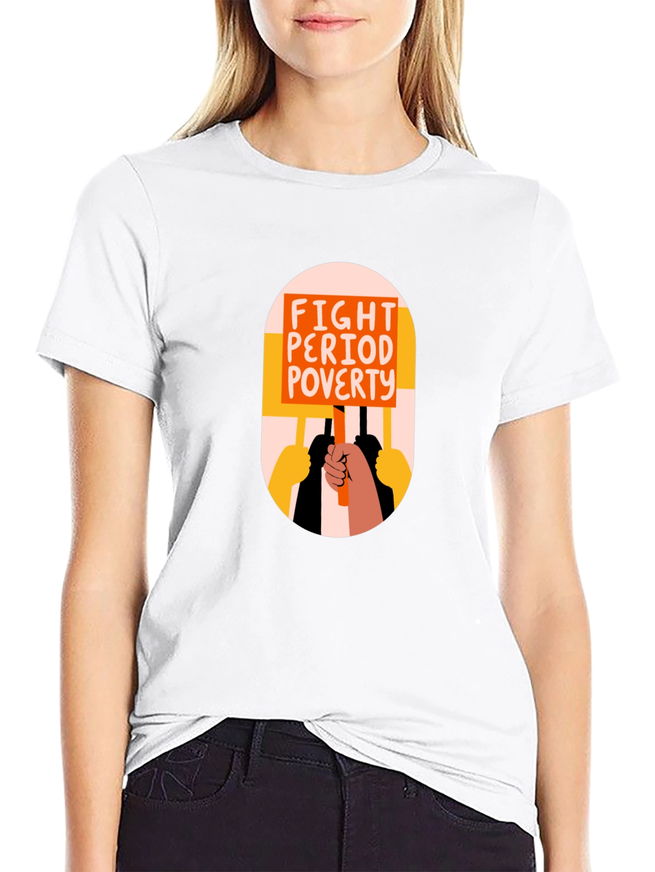 Fight Period Poverty Graphic Tee