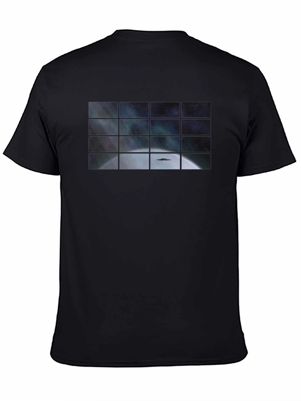 Window to Space T-Shirt - Black Unique Design