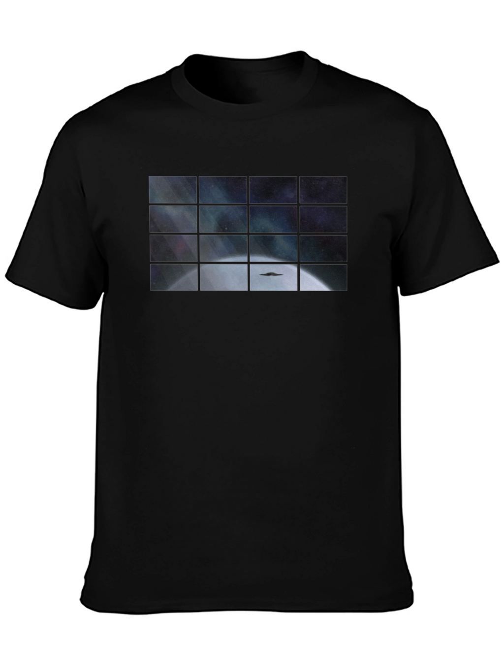 Window to Space T-Shirt - Black Unique Design