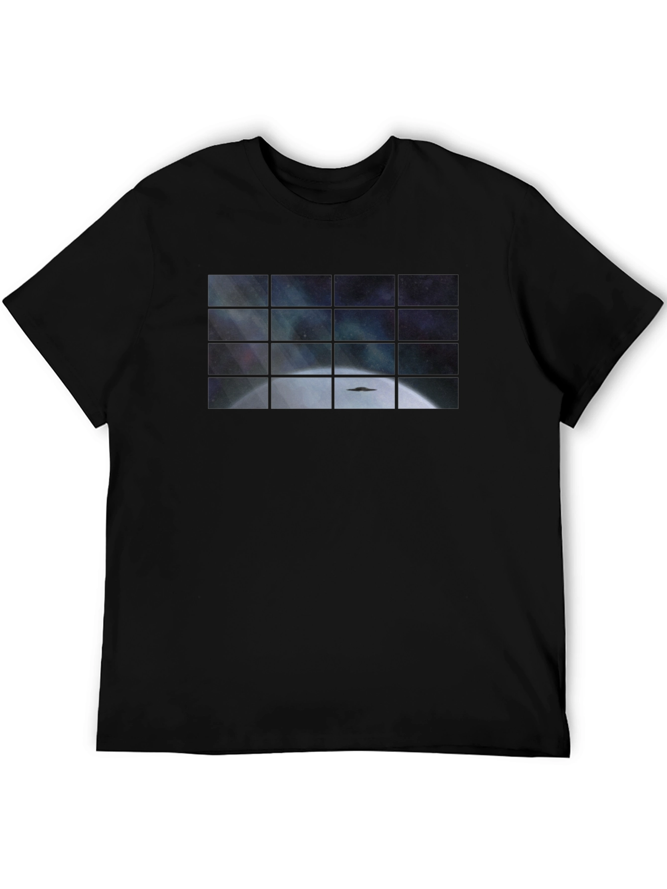 Window to Space T-Shirt - Black Unique Design