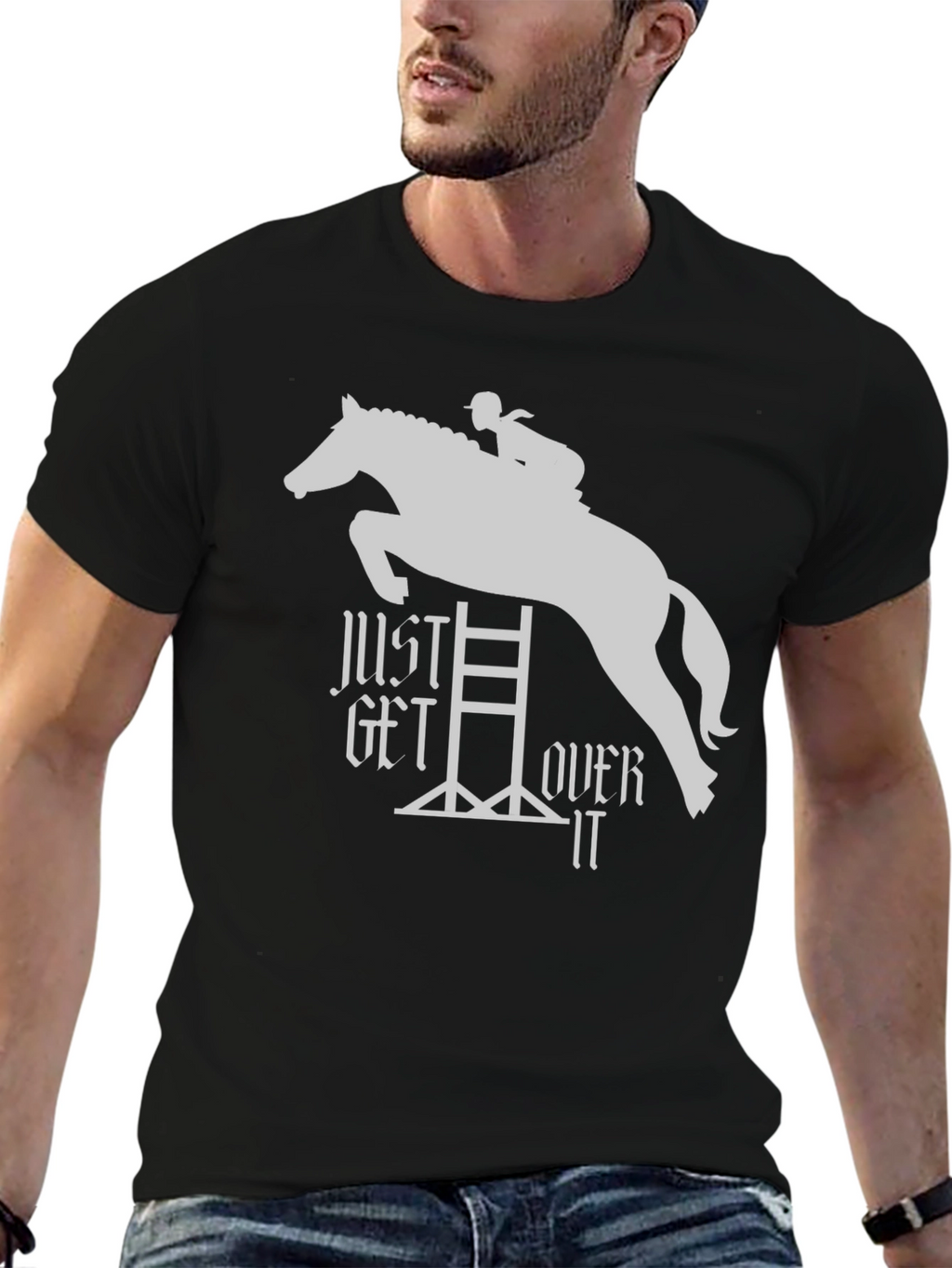 Just Get Over It Equestrian T-Shirt