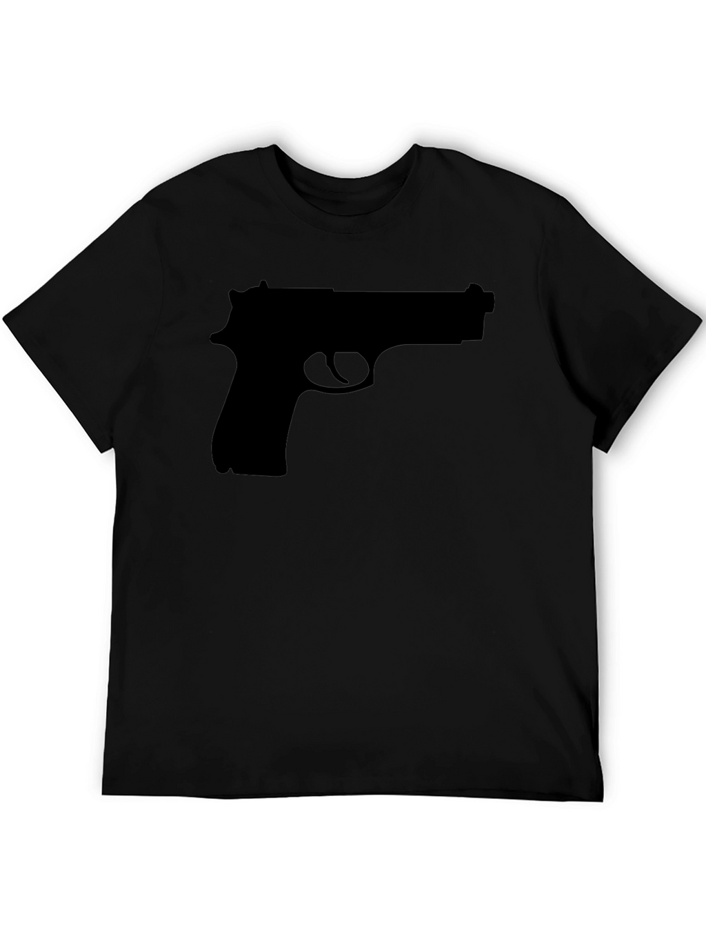 Black Pistol Graphic Tee - Mens