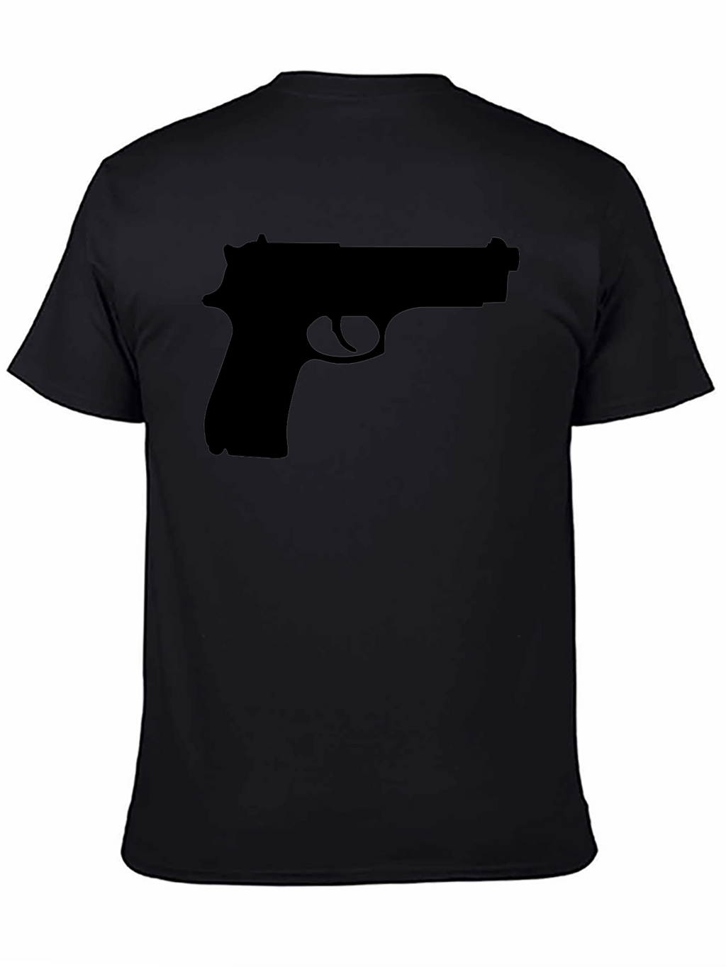Black Pistol Graphic Tee - Mens